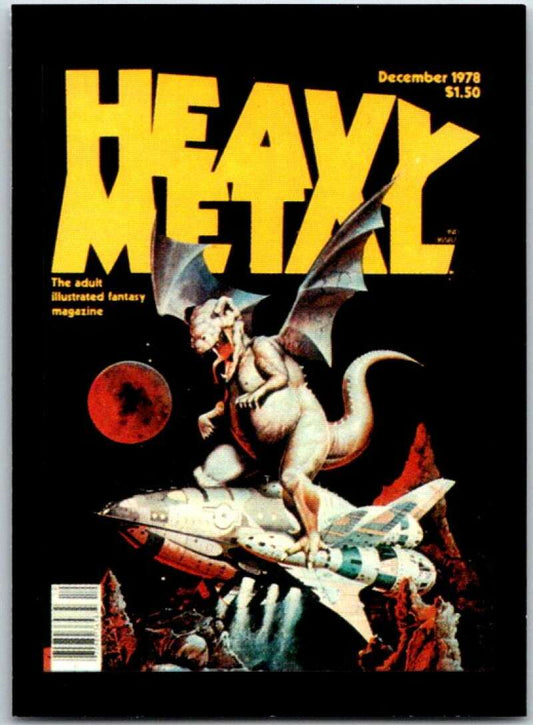 1991 Heavy Metal Magazine Card #20 December, 1978  V47165