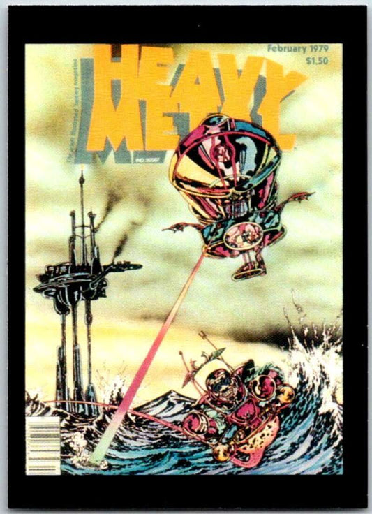 1991 Heavy Metal Magazine Card #21 February, 1979  V47166