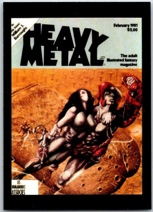 1991 Heavy Metal Magazine Card #29 Febuary, 1981  V47168