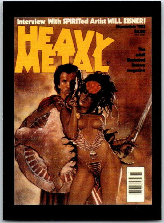 1991 Heavy Metal Magazine Card #47 November, 1983  V47174