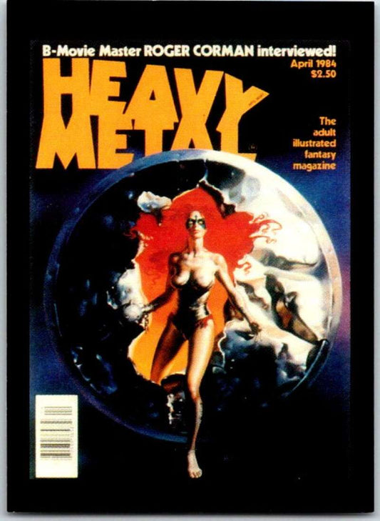 1991 Heavy Metal Magazine Card #51 April, 1984  V47176