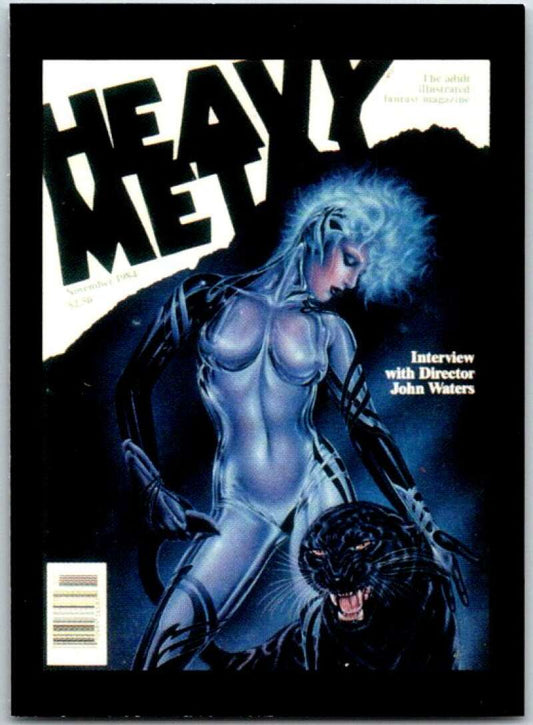 1991 Heavy Metal Magazine Card #57 November, 1984  V47179