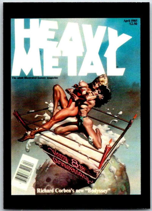 1991 Heavy Metal Magazine Card #62 April, 1985  V47181