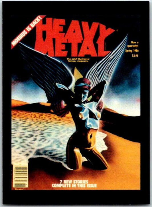 1991 Heavy Metal Magazine Card #68 Spring, 1986  V47182