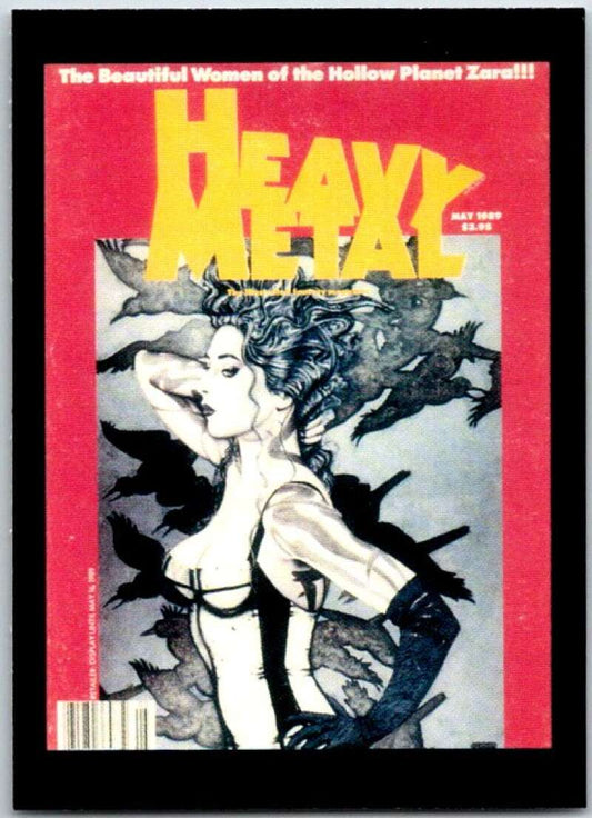 1991 Heavy Metal Magazine Card #76 May, 1989  V47183