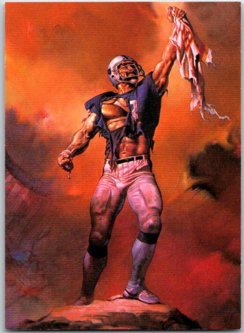 1991 Boris Vallejo Comic #73 Football Hero  V47210