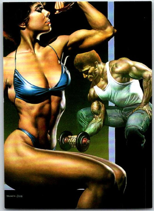 1992 Boris Vallejo Comic #14 Workout (1986)  V47239