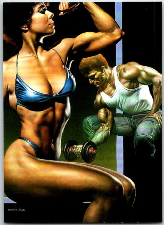 1992 Boris Vallejo Comic #14 Workout (1986)   V47240