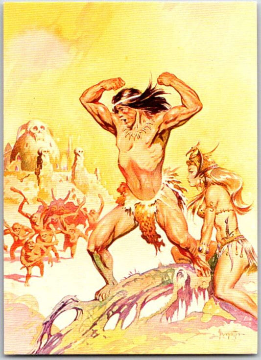 1993 Frank Frazetta 2 Fantasy #12 Tarzan The Invincible   V47378