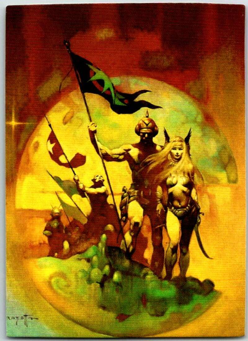 1993 Frank Frazetta 2 Fantasy #41 New World            V47411