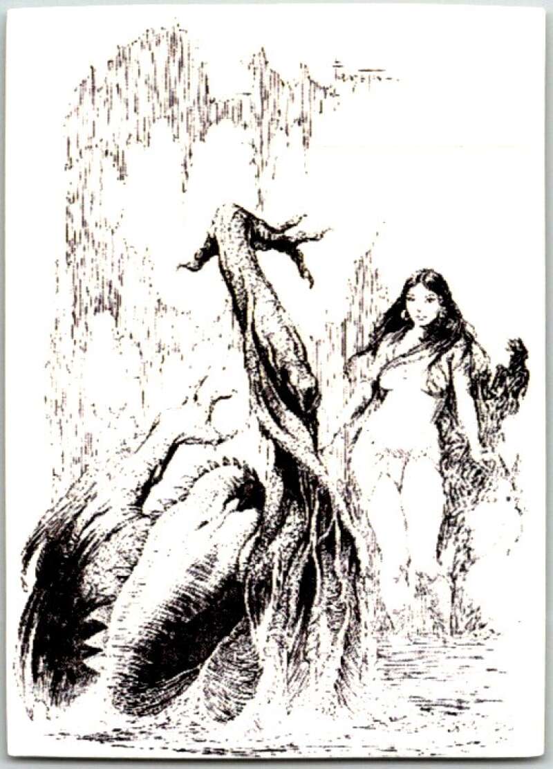 1993 Frank Frazetta 2 Fantasy #88 Princess And The Swamp Thing  V47479