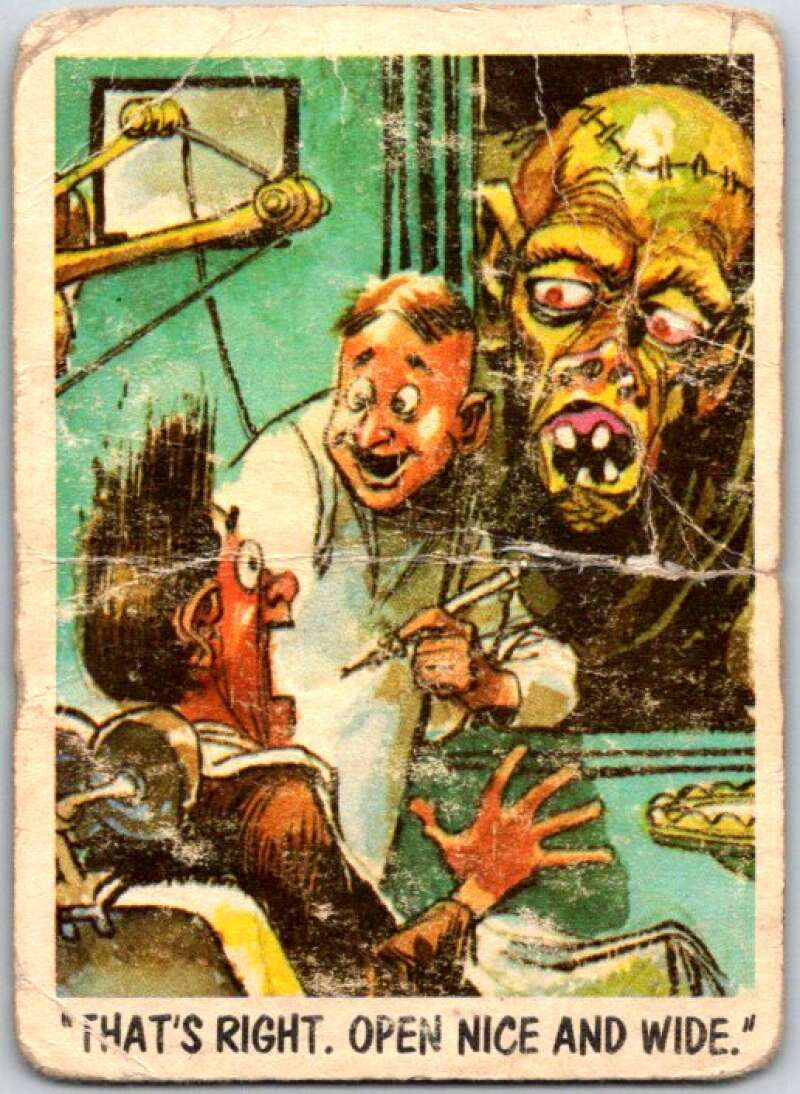 1959 You'll Die Laughing Creature #22 That's Right. Open Nice And Wide.  V47499