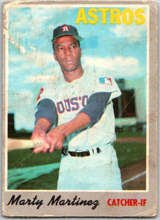 1970 Topps MLB #126 Marty Martinez  Houston Astros  V47831