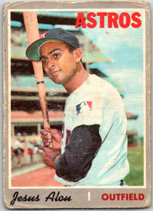 1970 Topps MLB #248 Jesus Alou  Houston Astros  V47844