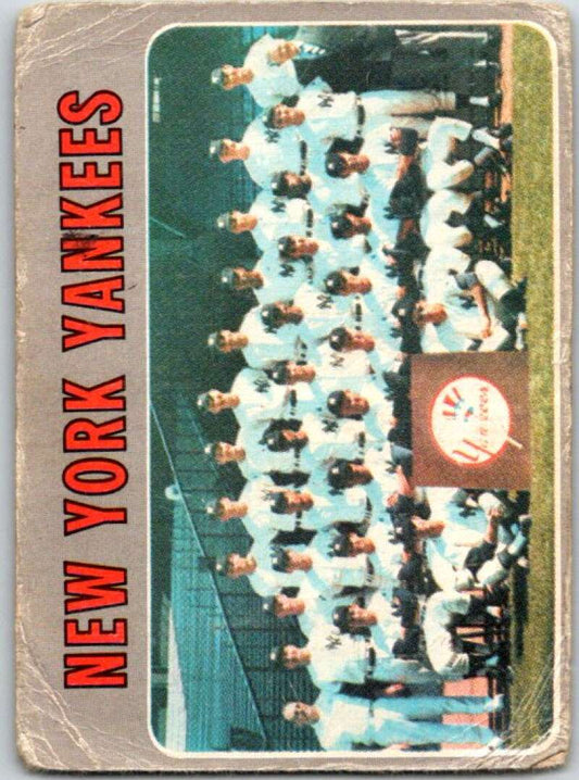 1970 Topps MLB #399 Yankees Team  New York Yankees  V47889
