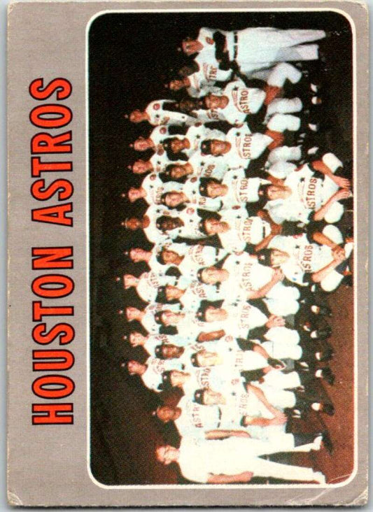 1970 Topps MLB #448 Astros Team  Houston Astros  V47910