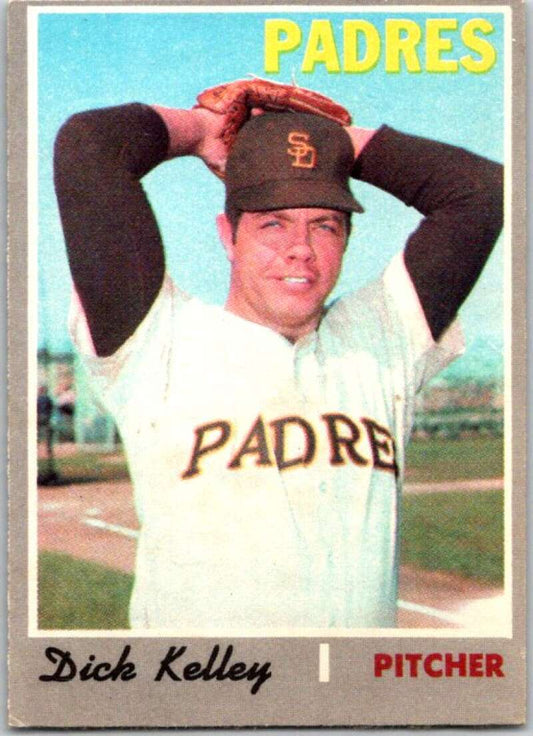 1970 Topps MLB #474 Dick Kelley  San Diego Padres  V47922