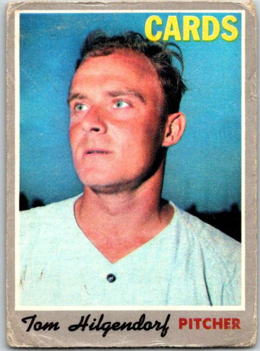 1970 Topps MLB #482 Tom Hilgendorf  RC Rookie Cardinals  V47927