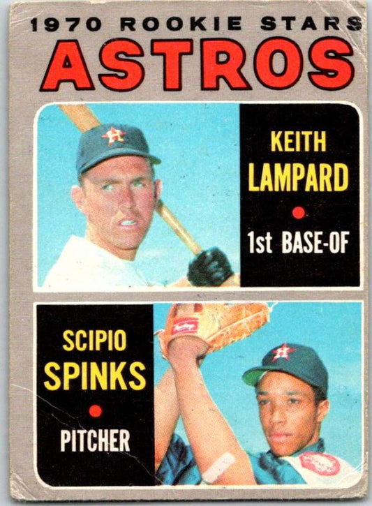 1970 Topps MLB #492 Keith Lampard/Scipio Spinks  RC Rookie  V47934