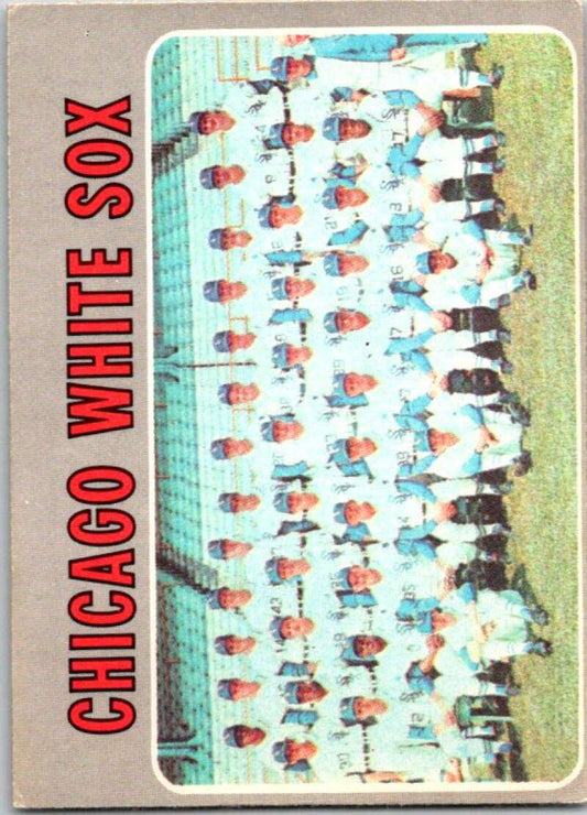 1970 Topps MLB #501 White Sox Team  Chicago White Sox  V47945