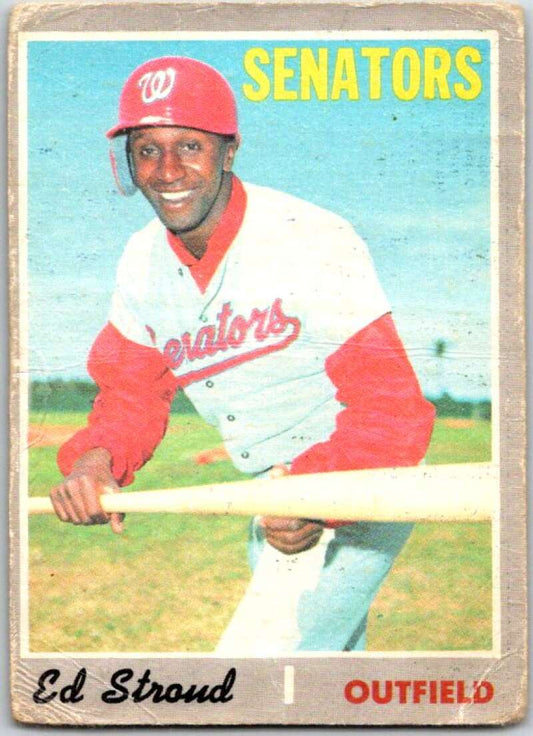 1970 Topps MLB #506 Ed Stroud  Washington Senators  V47950