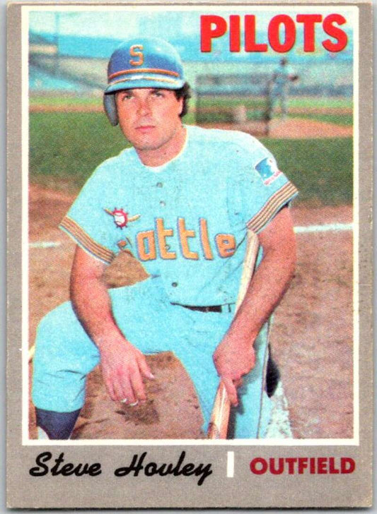 1970 Topps MLB #514 Steve Hovley  RC Rookie Seattle Pilots  V47957