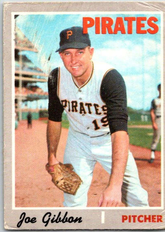 1970 Topps MLB #517 Joe Gibbon  Pittsburgh Pirates  V47962