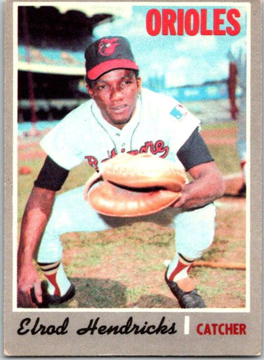1970 Topps MLB #528 Ellie Hendricks  Baltimore Orioles  V47976