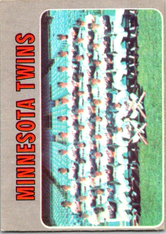 1970 Topps MLB #534 Twins Team  Minnesota Twins  V47985
