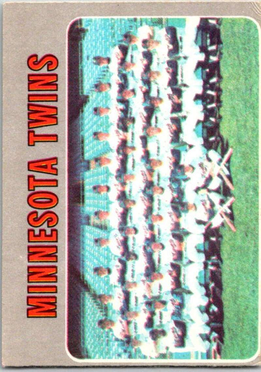 1970 Topps MLB #534 Twins Team  Minnesota Twins  V47986