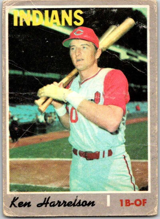 1970 Topps MLB #545 Ken Harrelson  Cleveland Indians  V47997