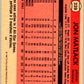 1981 O-Pee-Chee MLB #339 Jon Matlack  Texas Rangers  V47784