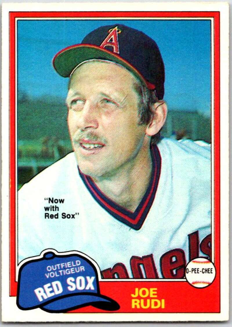 1983 O-Pee-Chee MLB #362 Joe Rudi Red Sox/Angels  V47808
