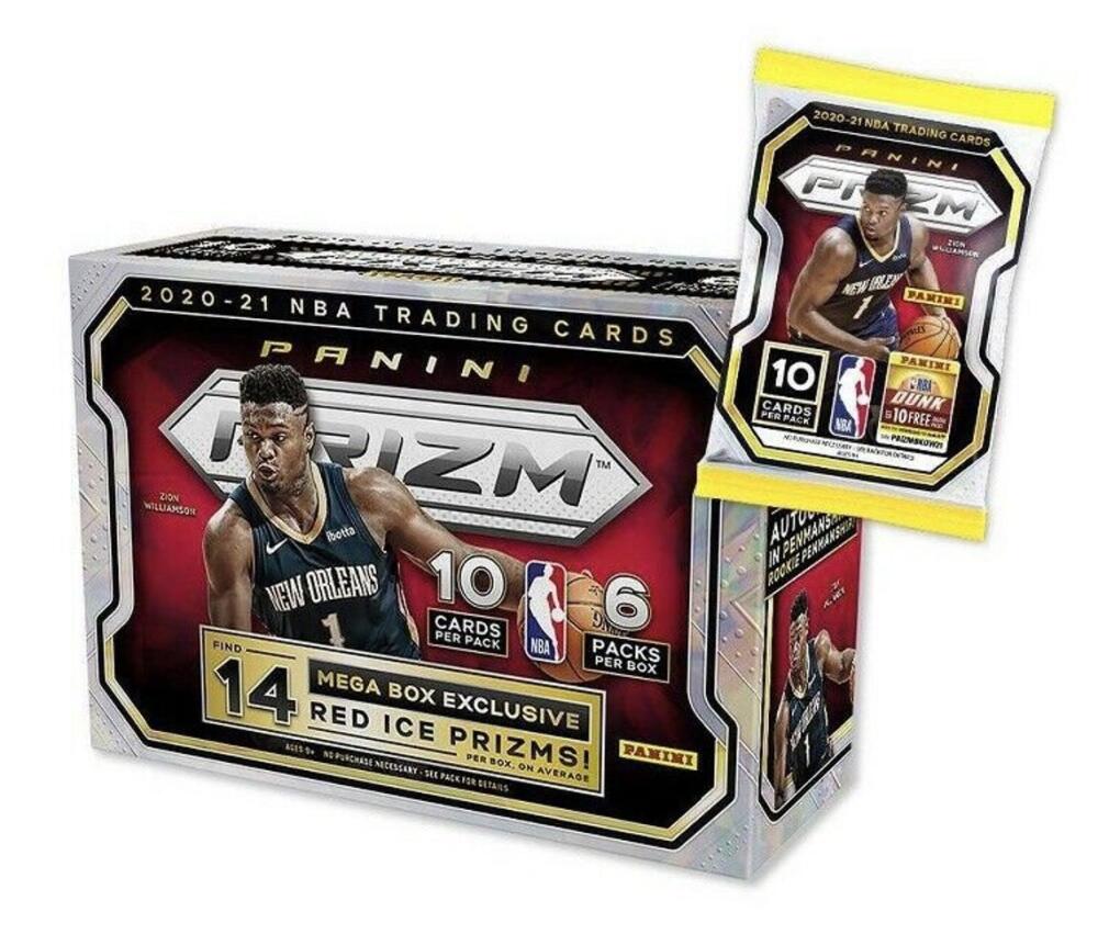 2020-21 Panini Prizm Basketball Mega Jumbo Sealed Box - 14 Exclusives Inside!!!