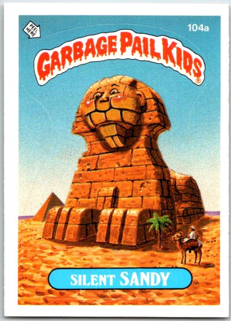 1986 Garbage Pail Kids #104a Silent Sandy  V48005