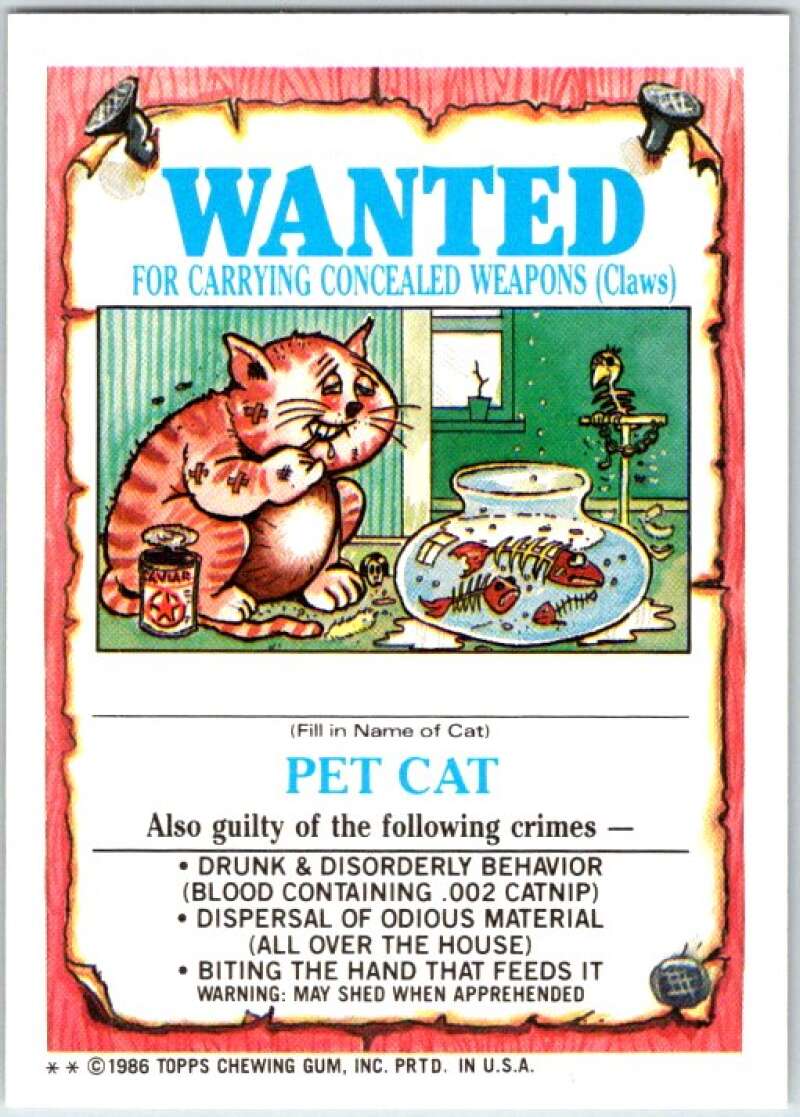 1986 Garbage Pail Kids #158b Ig Lou  V48034
