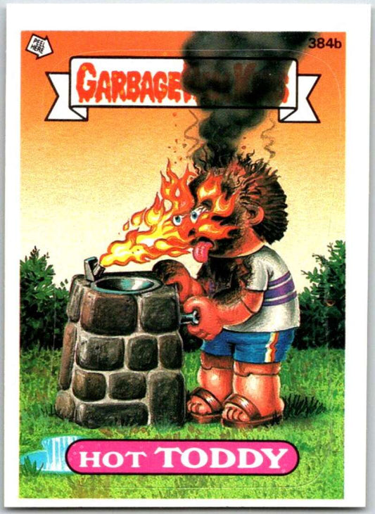 1987 Garbage Pail Kids #384b Hot Toddy  V48055