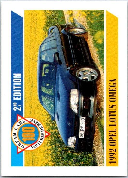 1992 Dream Cars #9. Opel Lotus Omega  V48258
