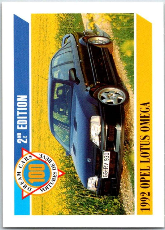 1992 Dream Cars #9. Opel Lotus Omega  V48259