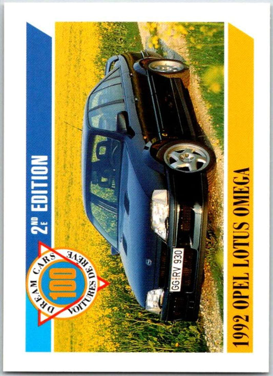 1992 Dream Cars #9. Opel Lotus Omega  V48261