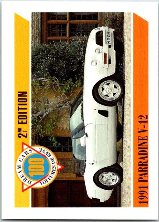 1992 Dream Cars #65. Parradine V-12  V48293