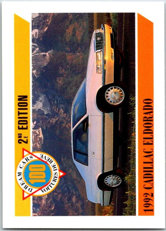 1992 Dream Cars #69. Cadilac Eldorado  V48296