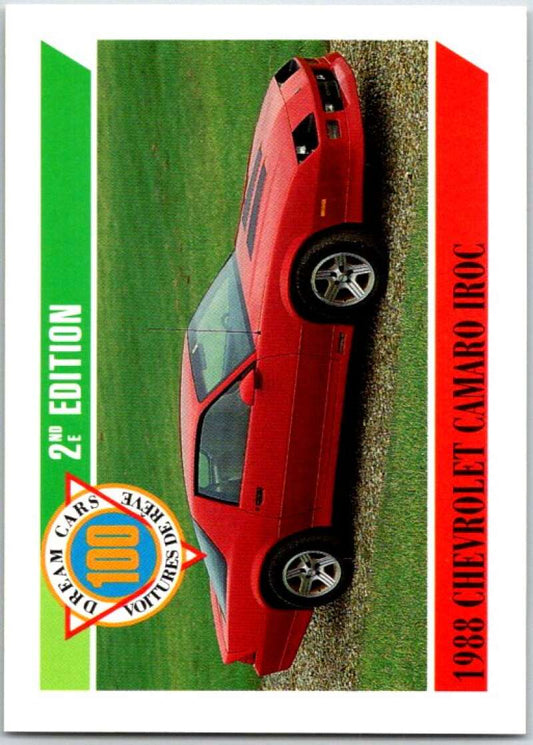 1992 Dream Cars #97. Lambroghini Mura 100. Chevrolet Camaro Iroc  V48316
