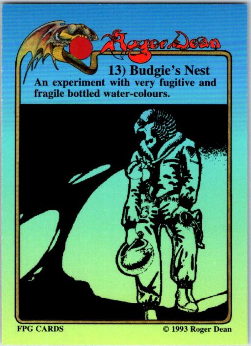 1993 Roger Dean Comic # 13. Budgie's Nest  V48321