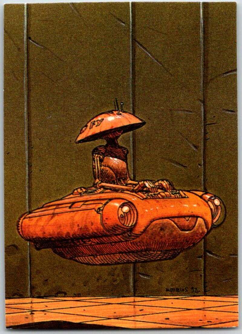 1993 Moebius Comic #80. Police Robot  V48215