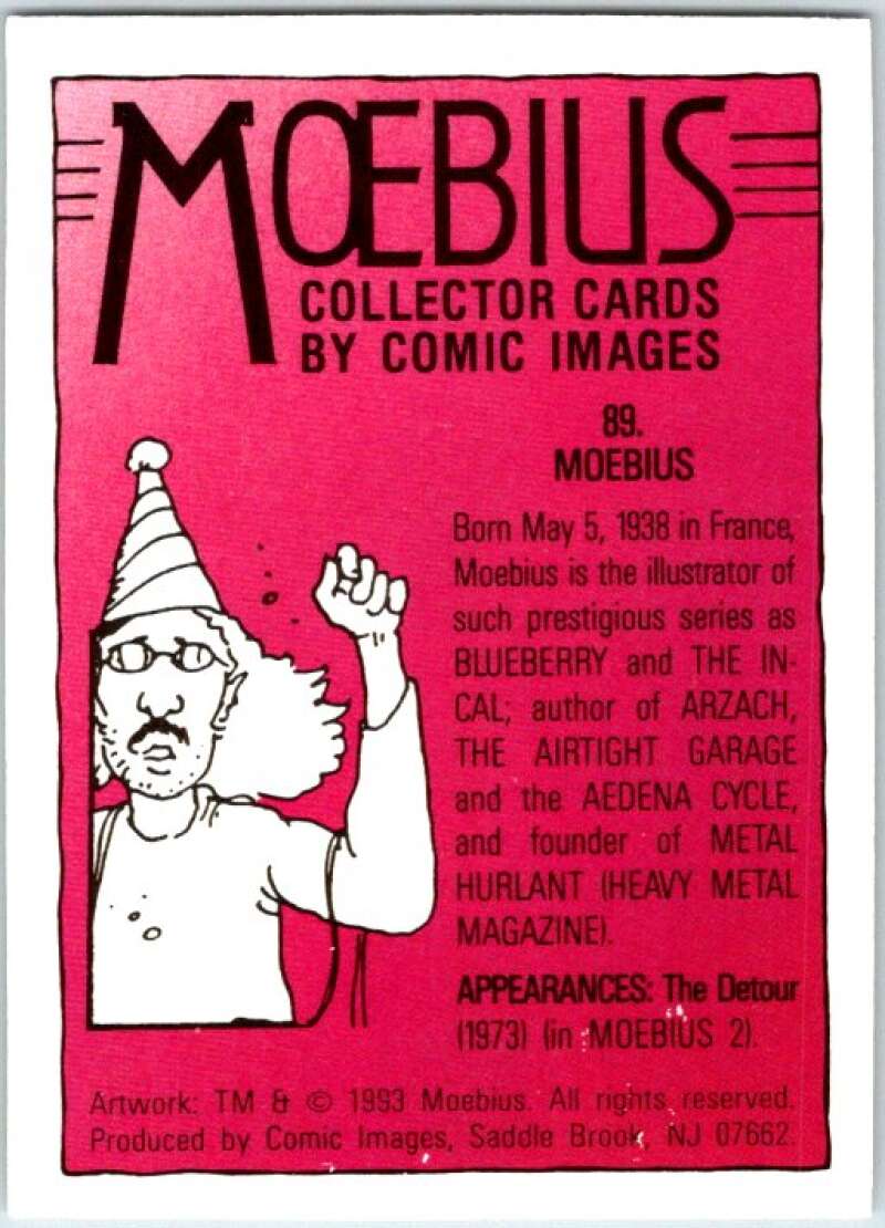 1993 Moebius Comic #89. Moebius  V48224