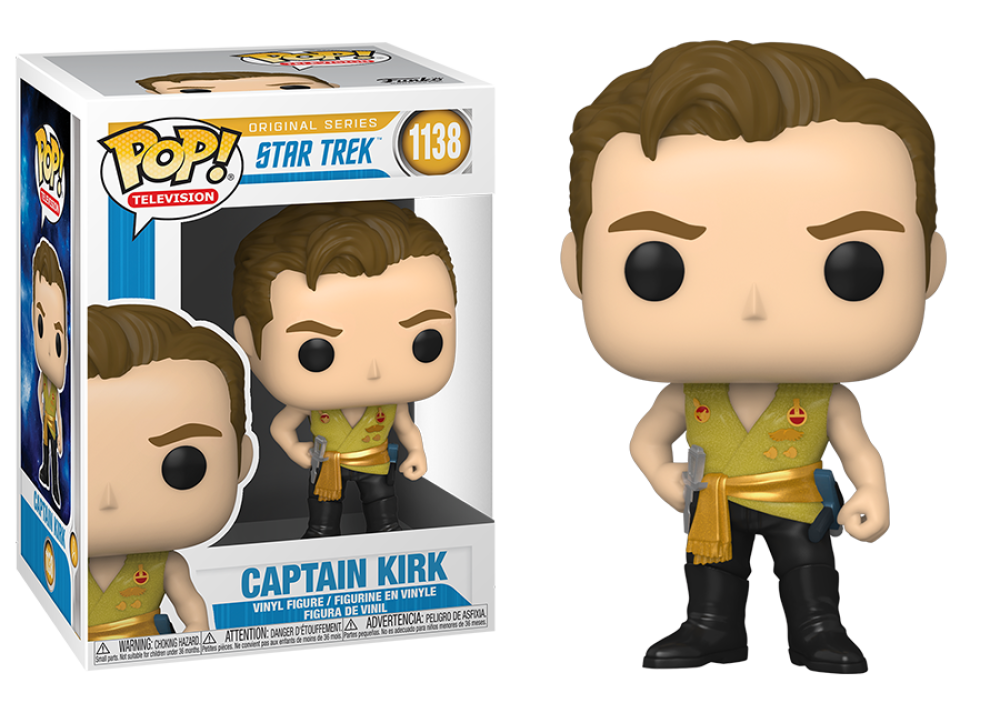 Funko Pop - 1138 Television - Star Trek - Captain Kirk Vinyl Figure Image 1