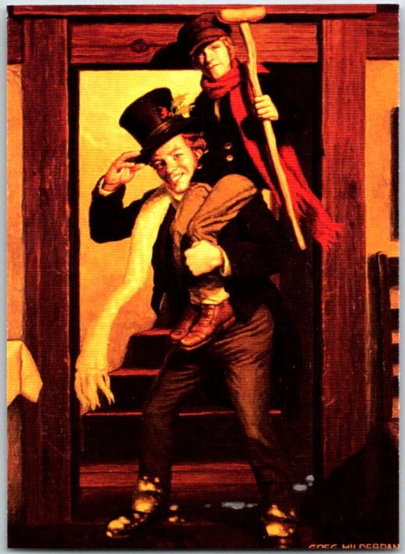 1993 Greg Hildebrandt Comic # 84. A Christmas Carol: "God Bless "  V48448