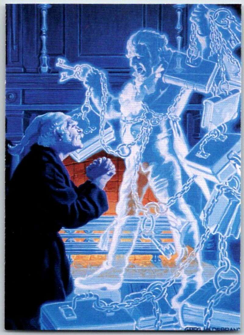 1992 Greg Hildebrandt Comic # 85. A Christmas Carol: Marley's Ghost 1983  V48449