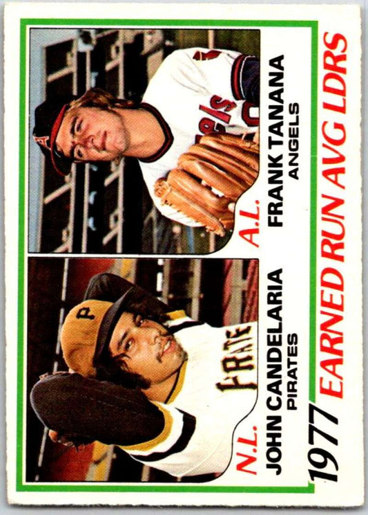 1980 O-Pee-Chee MLB #7 John Candelaria/Frank Tanana LL  V48468